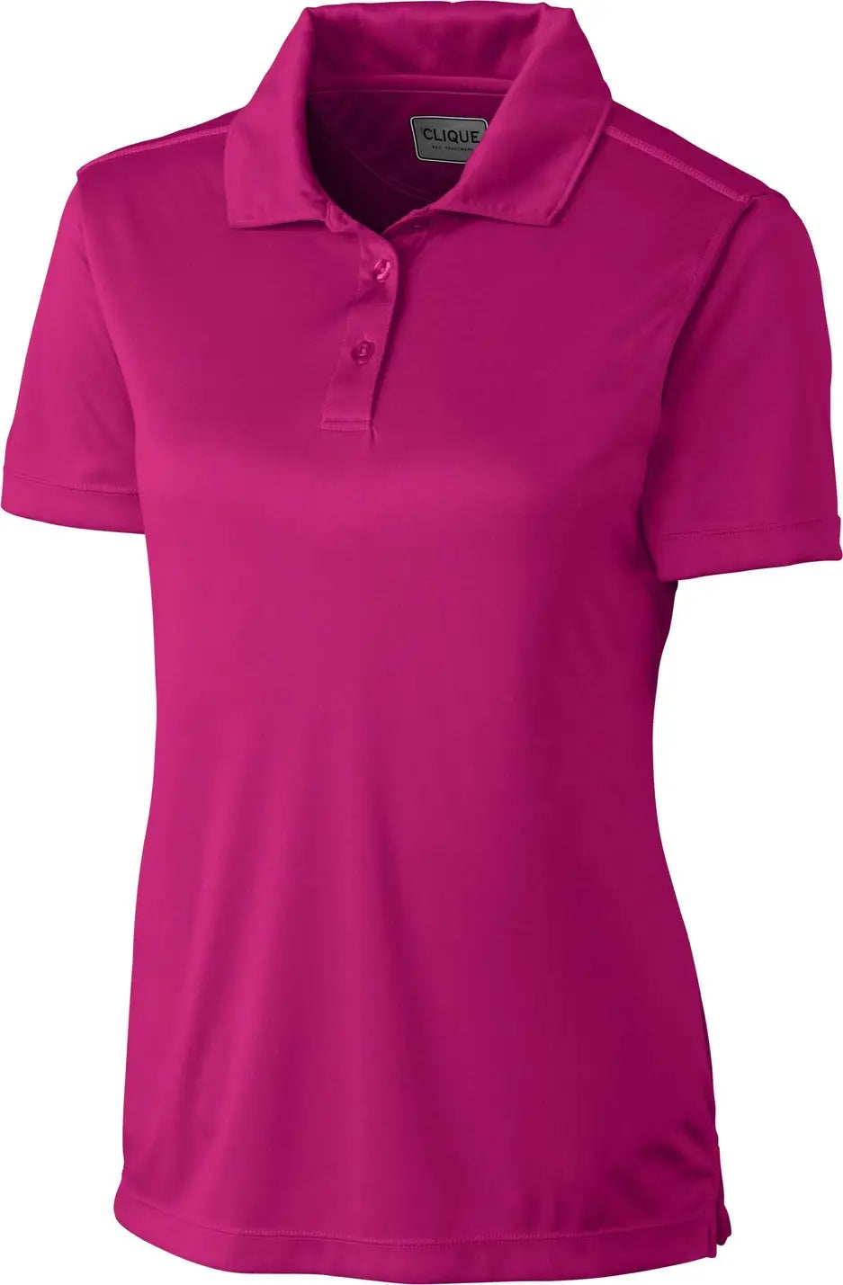 Clique Lqk00036 Parma Tech Jersey Womens Polo - Ribbon Pink