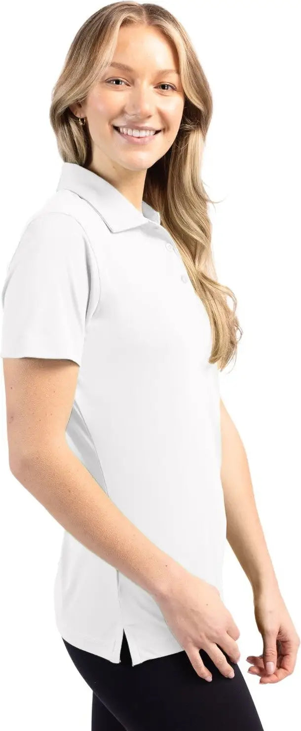 Clique Lqk00036 Parma Tech Jersey Womens Polo - White
