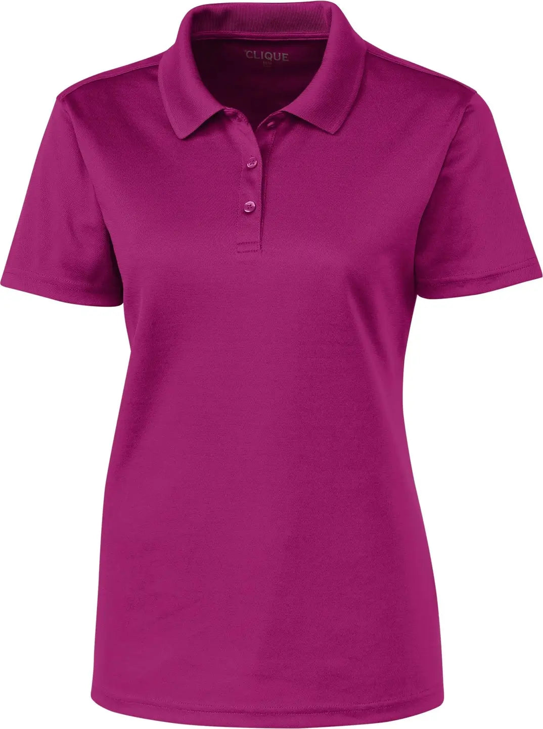Clique Lqk00063 Spin Eco Performance Pique Womens Polo - Gala Pink