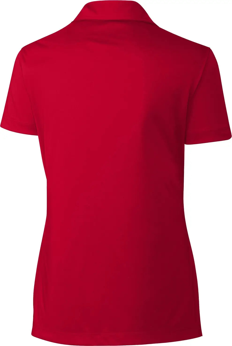 Clique Lqk00063 Spin Eco Performance Pique Womens Polo - Red