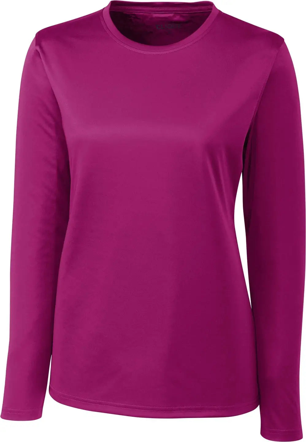Clique Lqk00067 Spin Eco Performance Long Sleeve Womens Tee Shirt - Gala Pink - Ladies Xs
