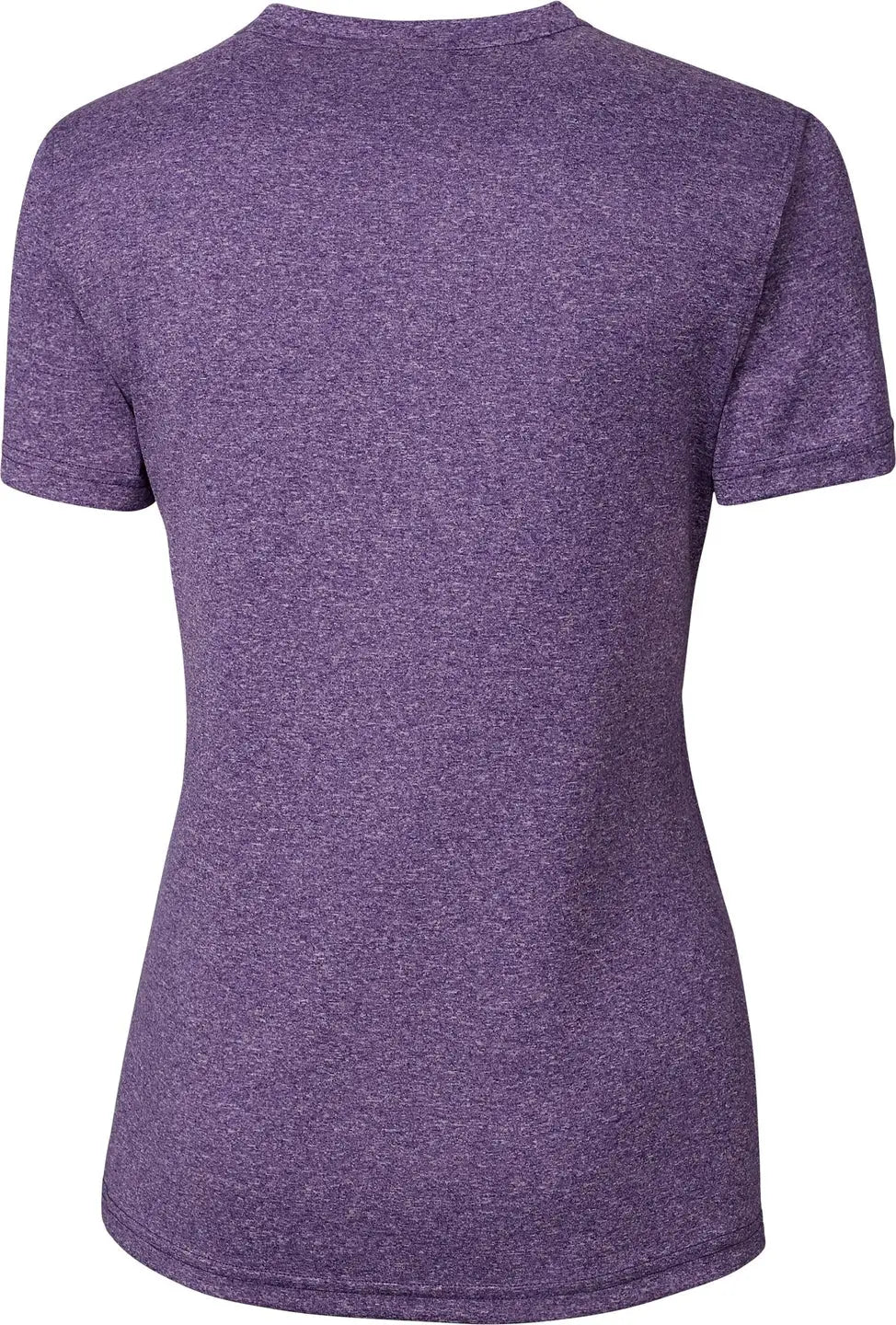 Clique Lqk00077 Charge Active Womens Short Sleeve Tee - College Purple Heather