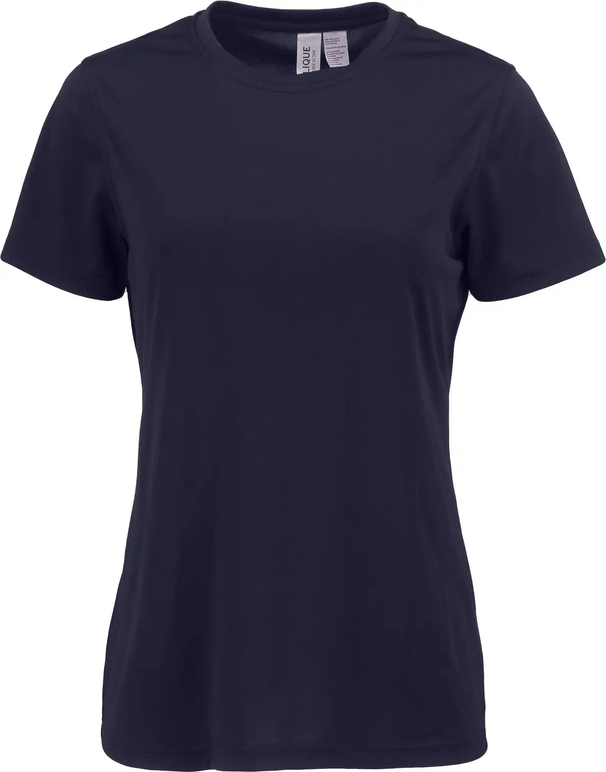 Clique Lqk00077 Charge Active Womens Short Sleeve Tee - Dark Navy