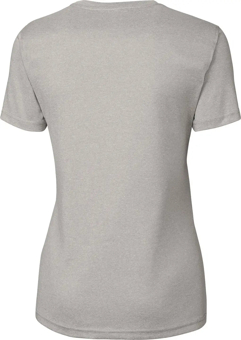 Clique Lqk00077 Charge Active Womens Short Sleeve Tee - Light Gray Heather