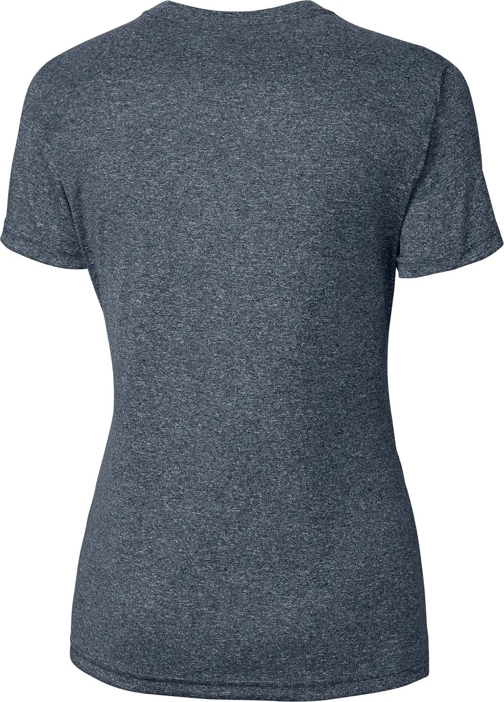 Clique Lqk00077 Charge Active Womens Short Sleeve Tee - Navy Heather
