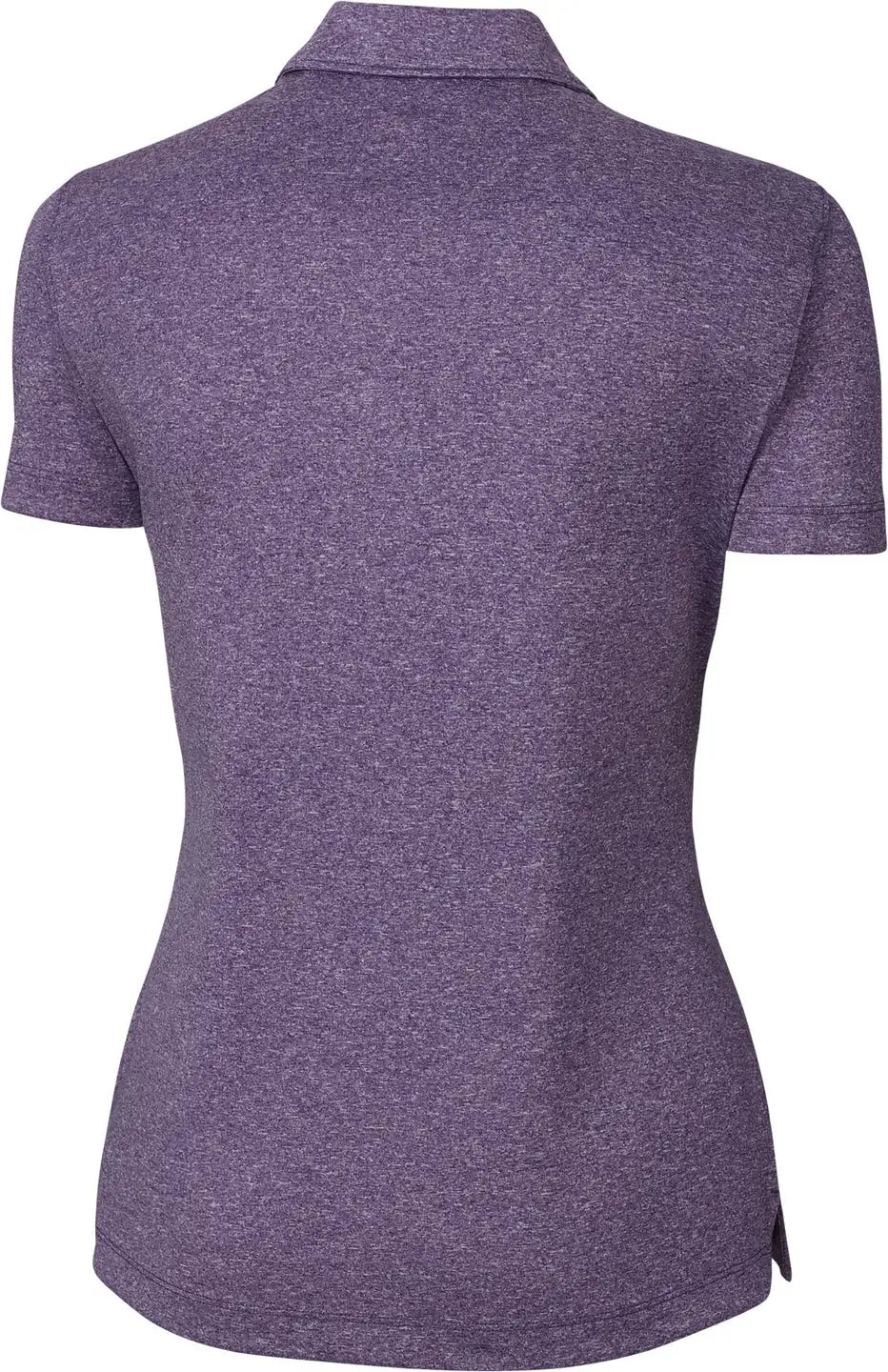 Clique Lqk00079 Charge Active Womens Short Sleeve Polo - College Purple Heather