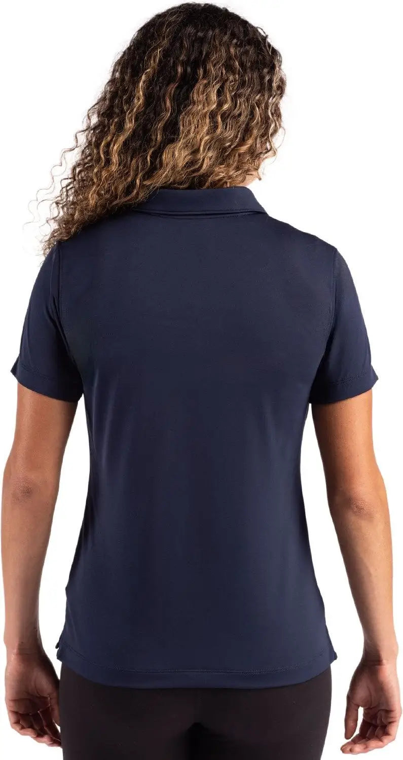 Clique Lqk00079 Charge Active Womens Short Sleeve Polo - Dark Navy