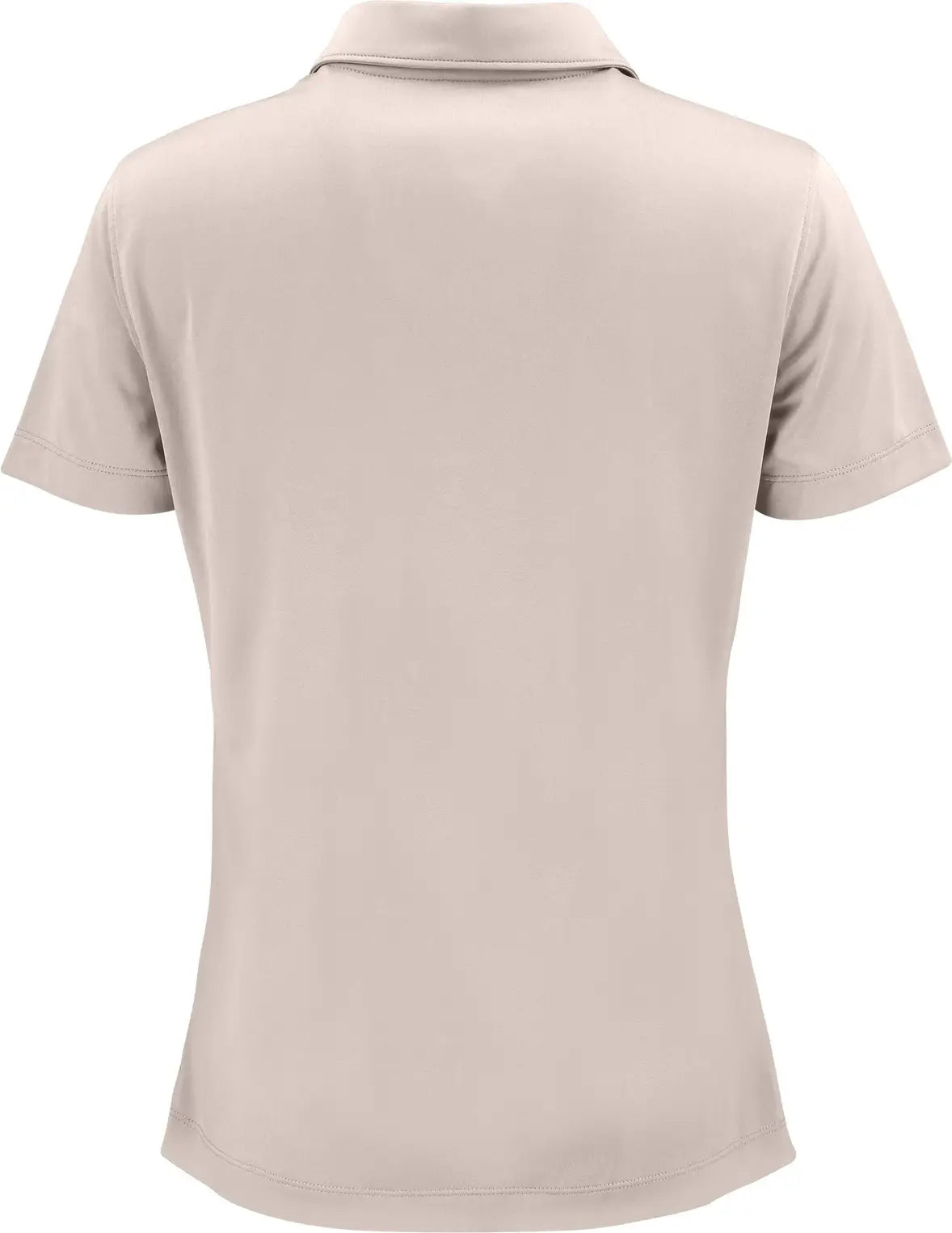 Clique Lqk00079 Charge Active Womens Short Sleeve Polo - Silver Gray