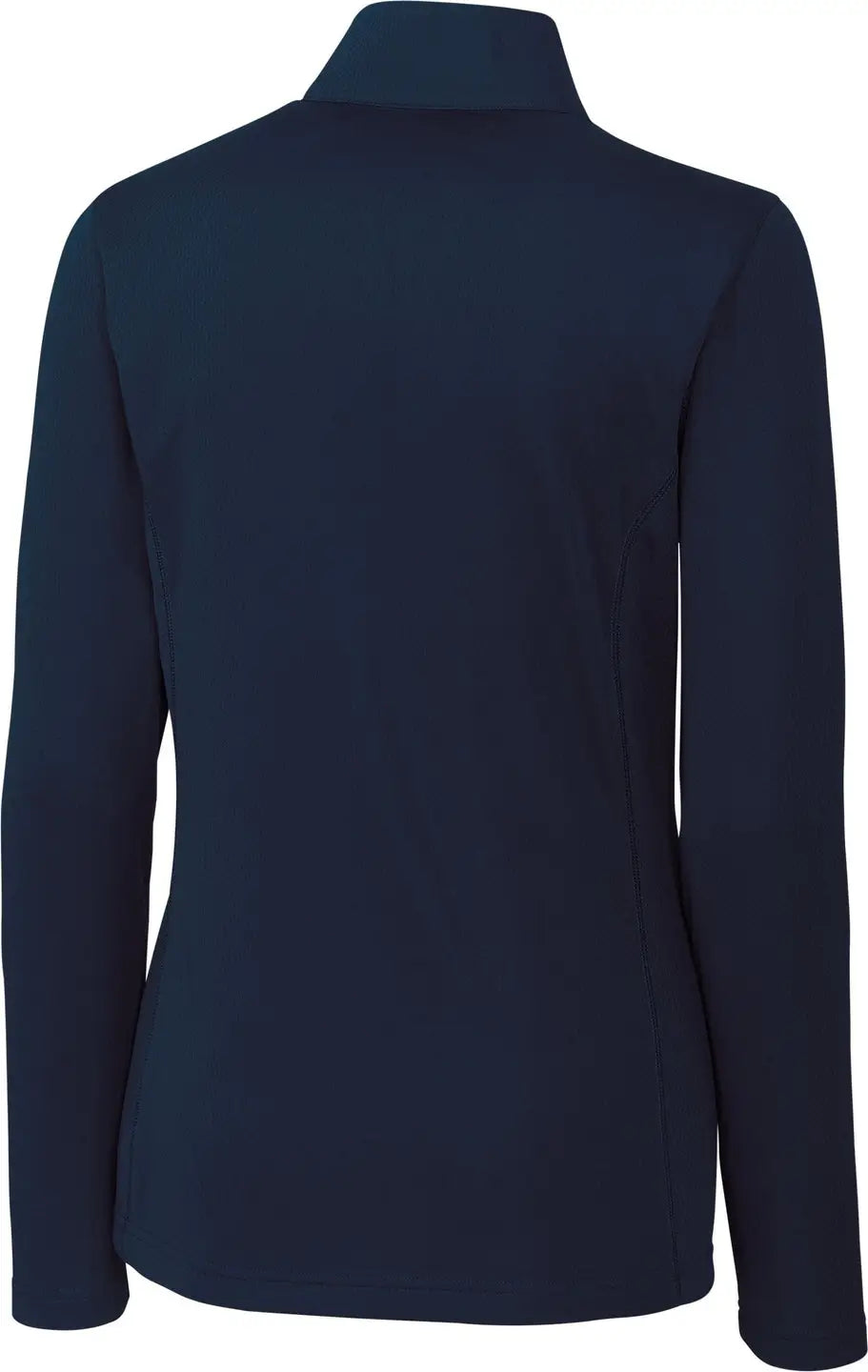 Clique Lqk00084 Ice Pique Womens Half Zip Tech Pullover - Dark Navy