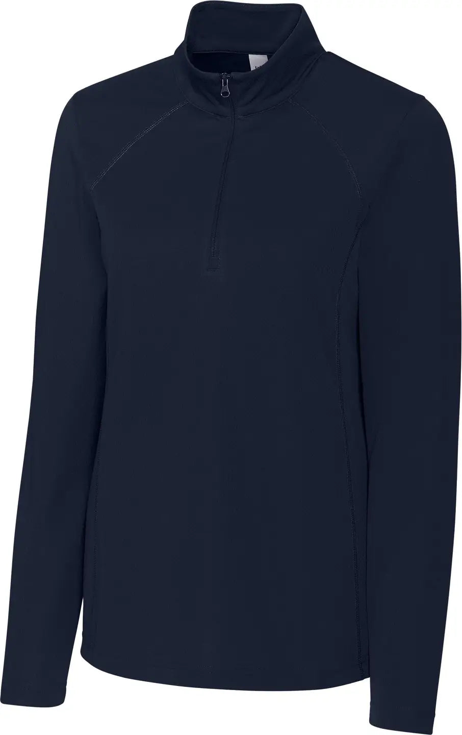 Clique Lqk00084 Ice Pique Womens Half Zip Tech Pullover - Dark Navy