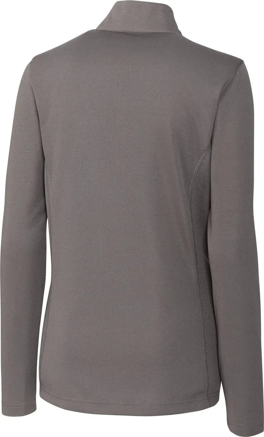 Clique Lqk00084 Ice Pique Womens Half Zip Tech Pullover - Titan