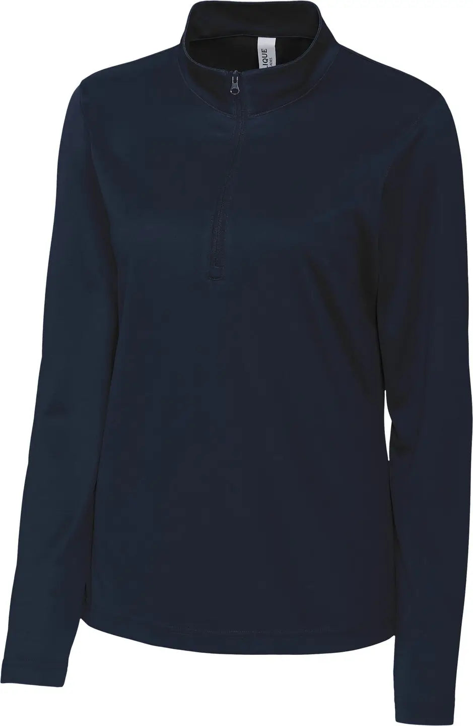Clique Lqk00085 Spin Eco Performance Half Zip Womens Pullover - Dark Navy