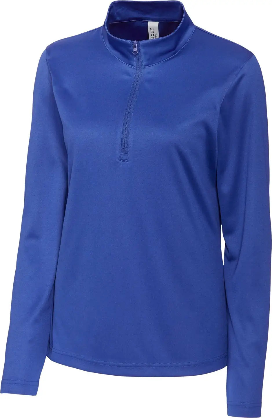 Clique Lqk00085 Spin Eco Performance Half Zip Womens Pullover - Tour Blue - Ladies Xs