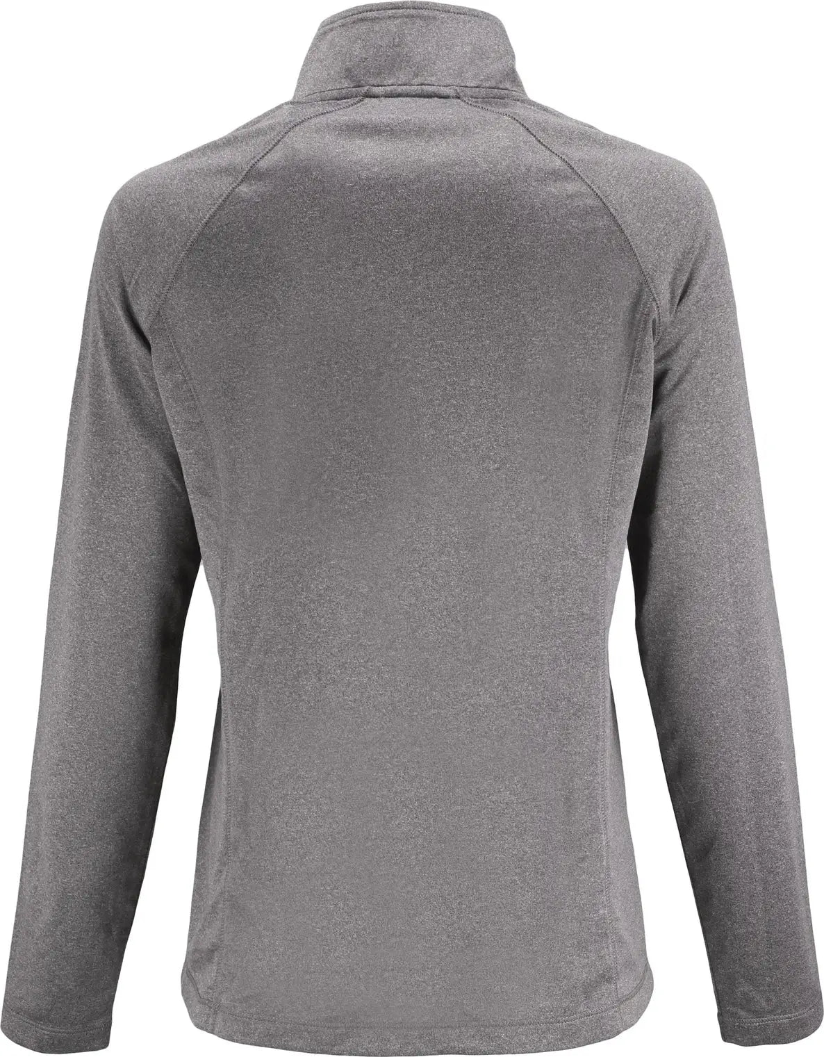 Clique Lqk00093 Dash Recycled Womens Quarter Zip Pullover - Black Heather