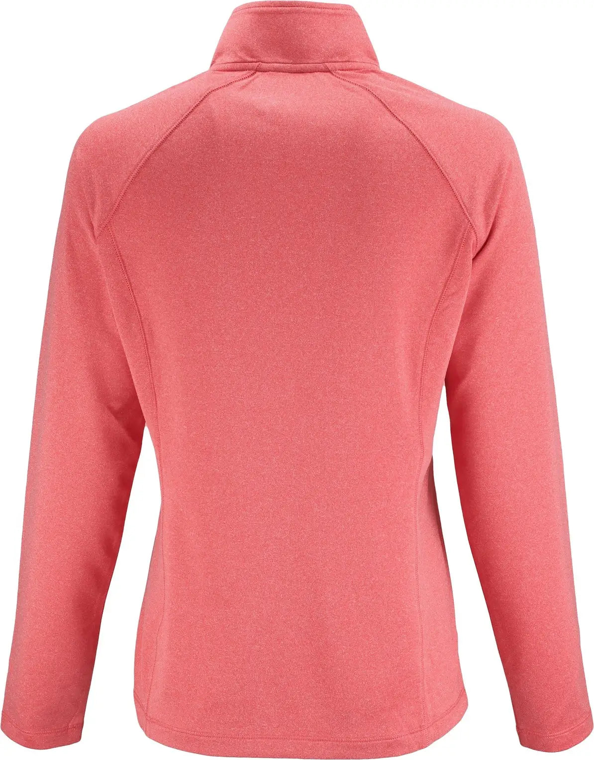 Clique Lqk00093 Dash Recycled Womens Quarter Zip Pullover - Red Heather