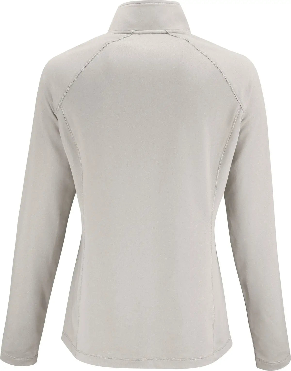 Clique Lqk00093 Dash Recycled Womens Quarter Zip Pullover - Silver Gray Heather