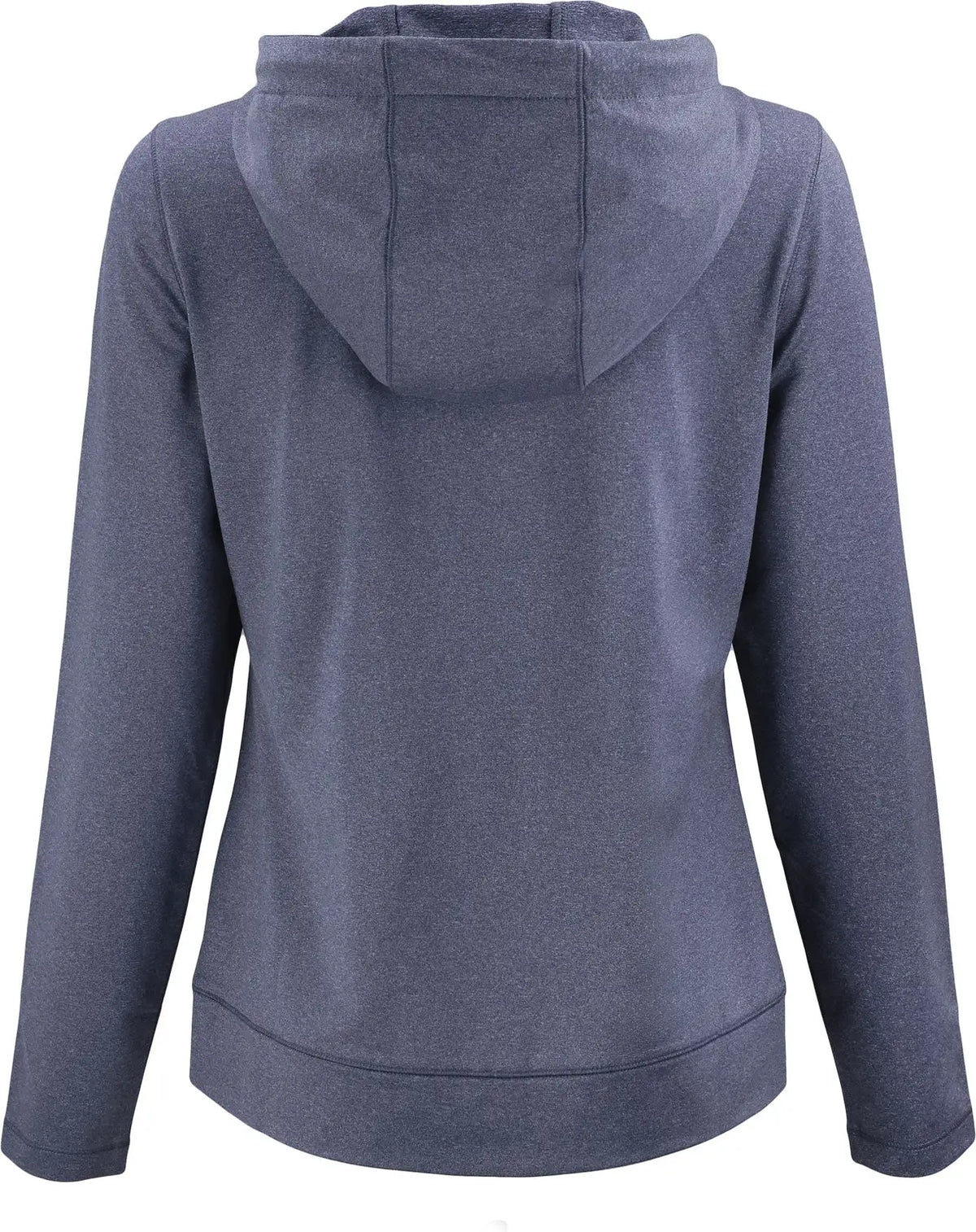 Clique Lqk00094 Dash Recycled Womens Hooded Full Zip - Navy Heather