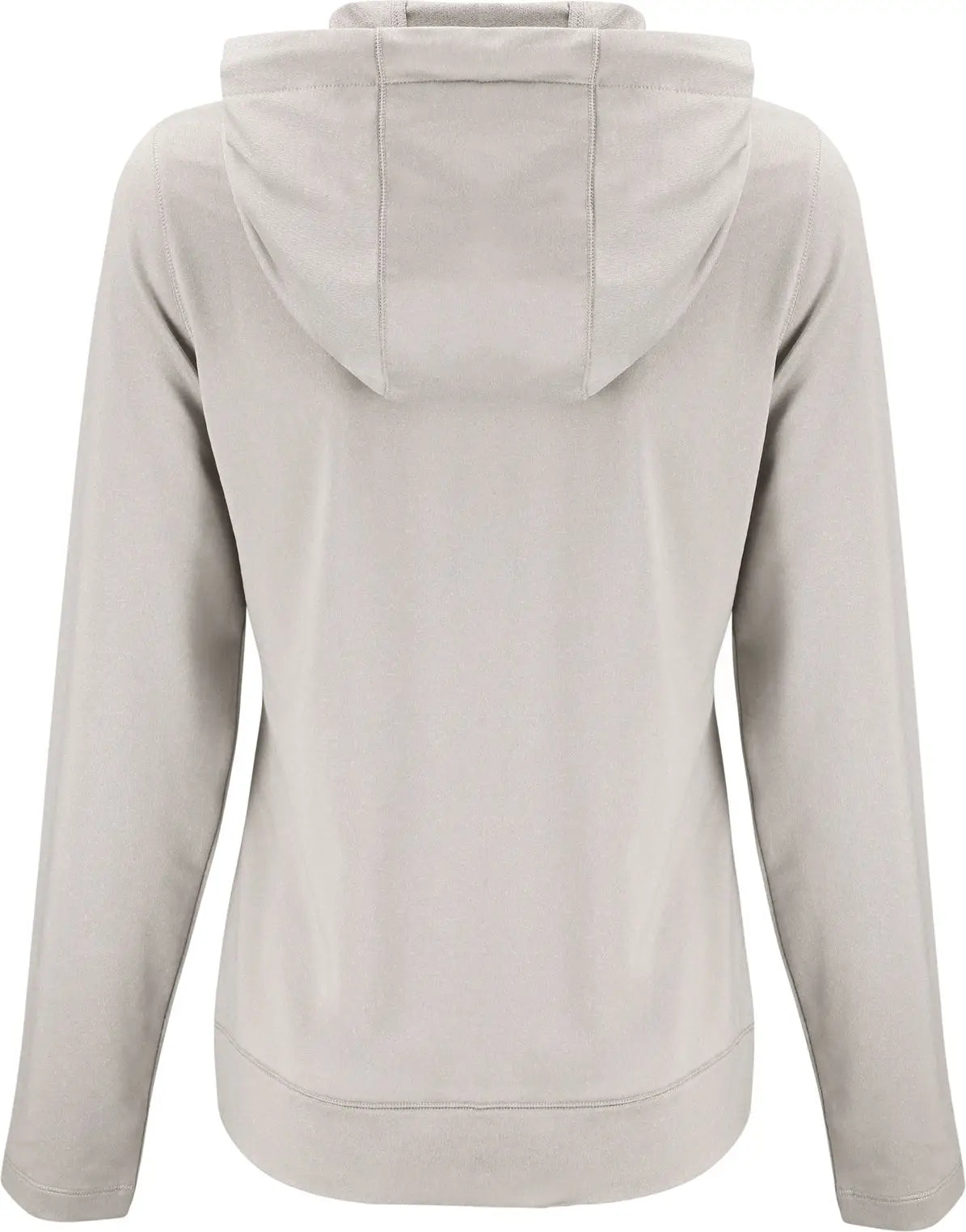 Clique Lqk00094 Dash Recycled Womens Hooded Full Zip - Silver Gray Heather