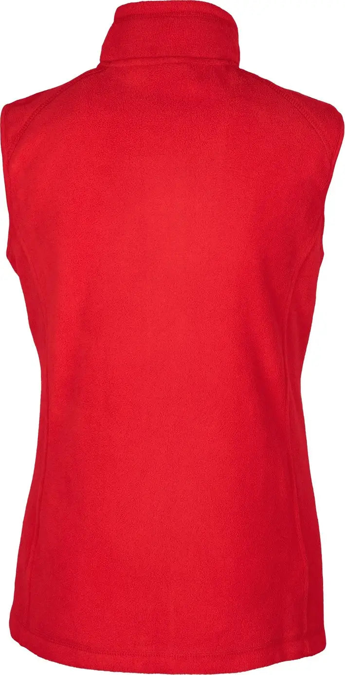 Clique Lqo00017 Summit Performance Fleece Full Zip Womens Vest - Red