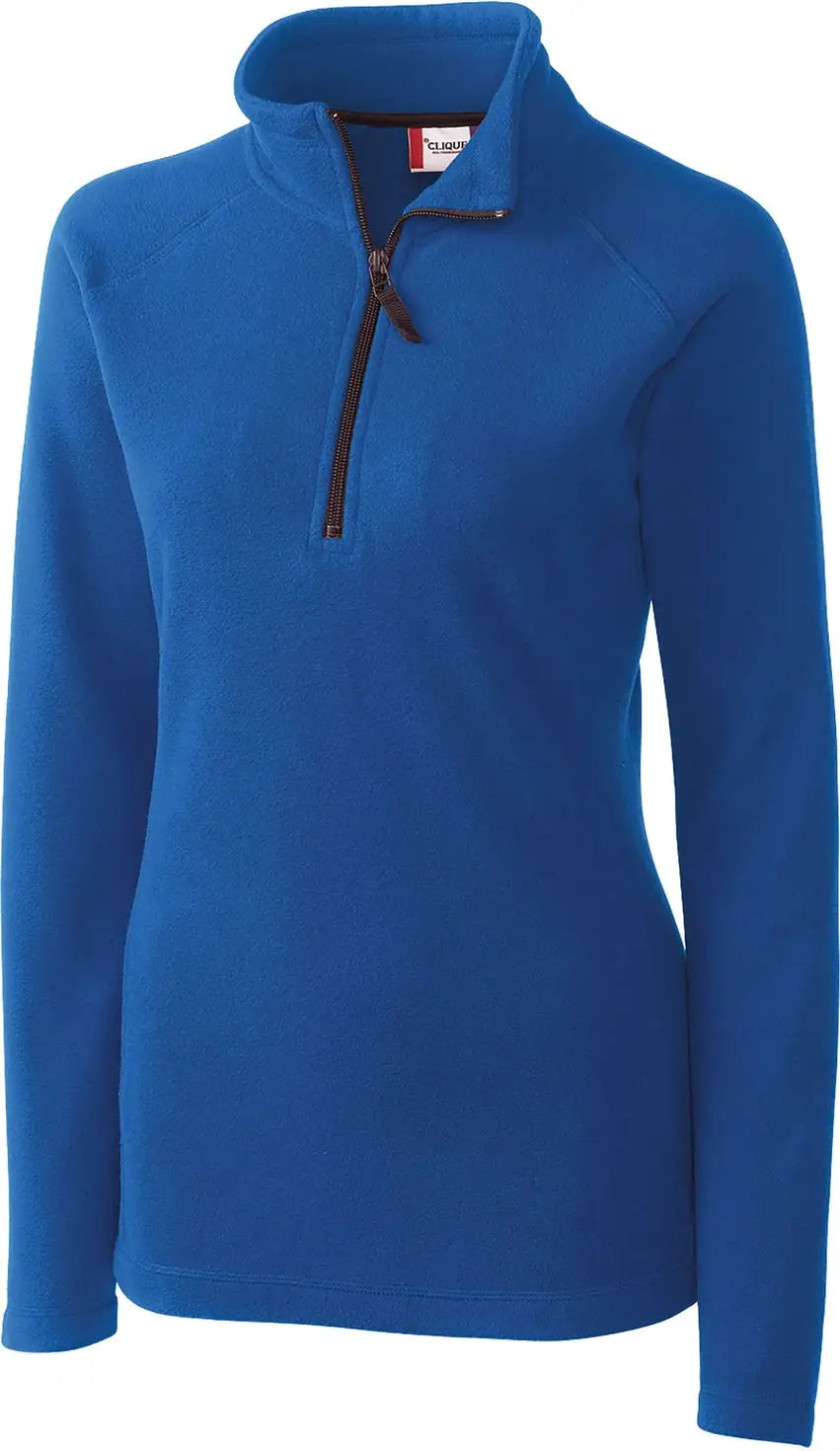 Clique Lqo00018 Summit Performance Fleece Half Zip Womens Pullover Jacket - Royal Blue - Ladies Xs