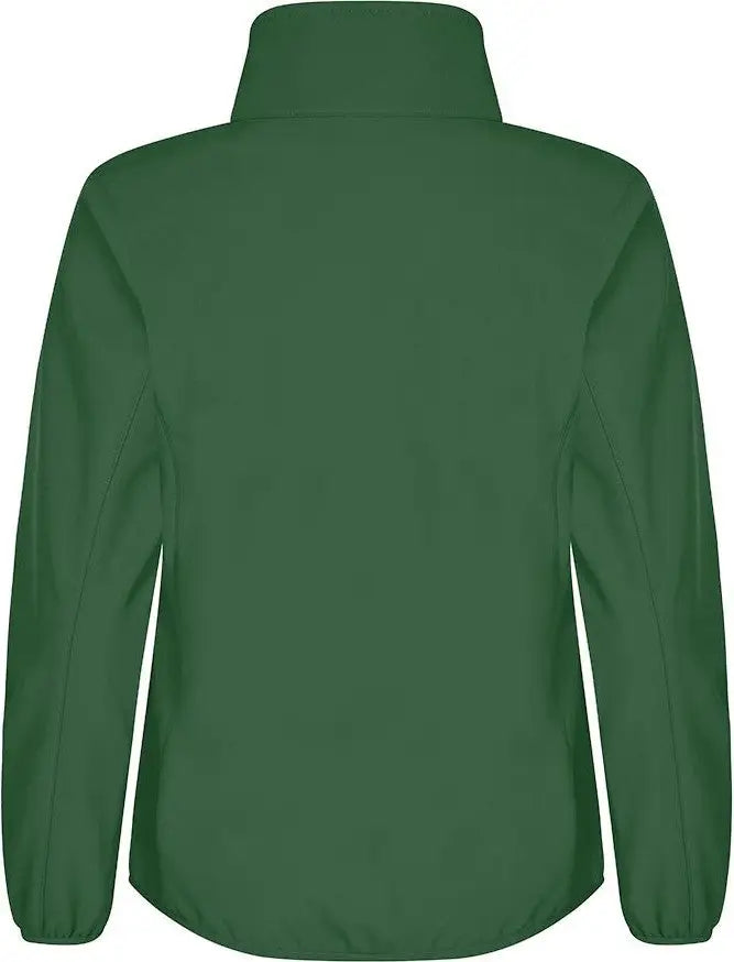 Clique Lqo00053 Trail Eco Stretch Softshell Full Zip Womens Jacket - Bottle Green