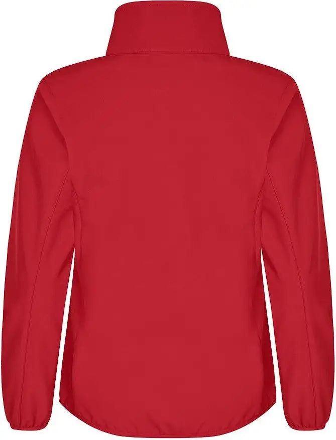 Clique Lqo00053 Trail Eco Stretch Softshell Full Zip Womens Jacket - Red