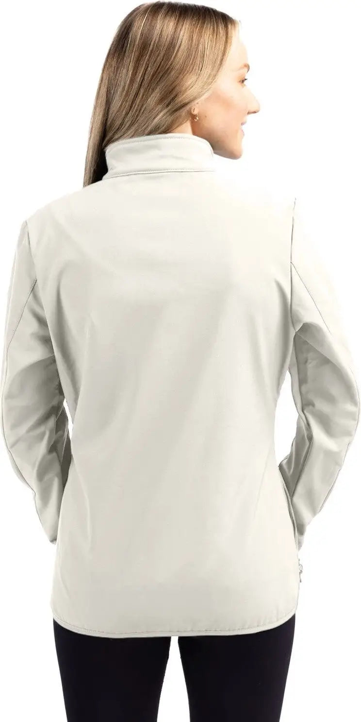 Clique Lqo00053 Trail Eco Stretch Softshell Full Zip Womens Jacket - Fog