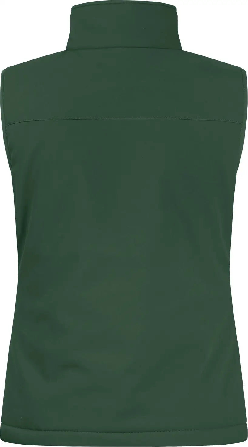 Clique Lqo00059 Equinox Insulated Womens Softshell Vest - Bottle Green - Ladies Xs