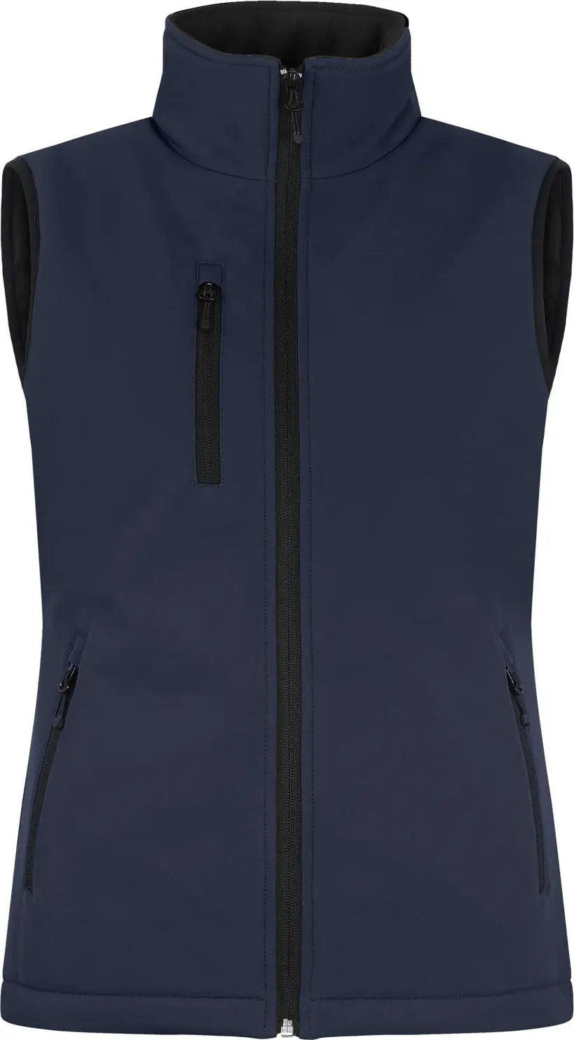 Clique Lqo00059 Equinox Insulated Womens Softshell Vest - Dark Navy - Ladies Xs