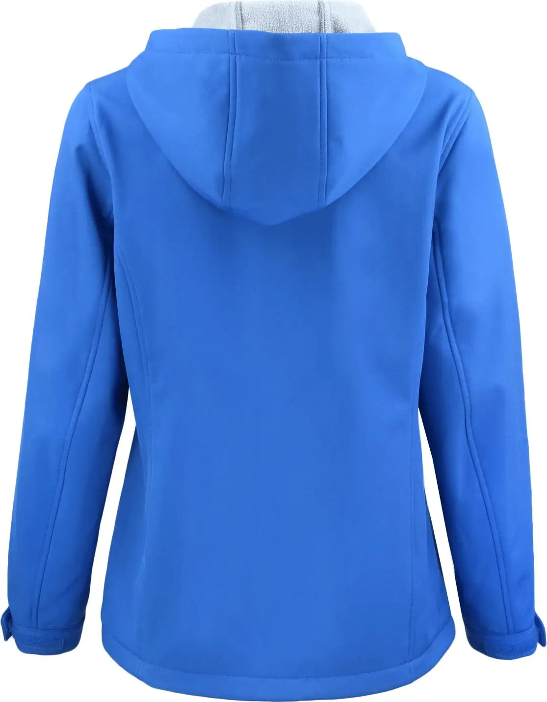 Clique Lqo00061 Telemark Eco Stretch Softshell Full Zip Womens Hooded Jacket - Royal Blue
