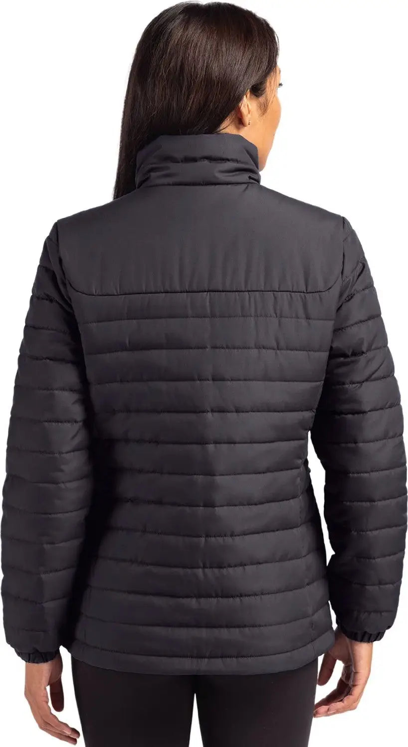 Clique Lqo00063 Elevation Eco Full Zip Womens Puffer Jacket - Black