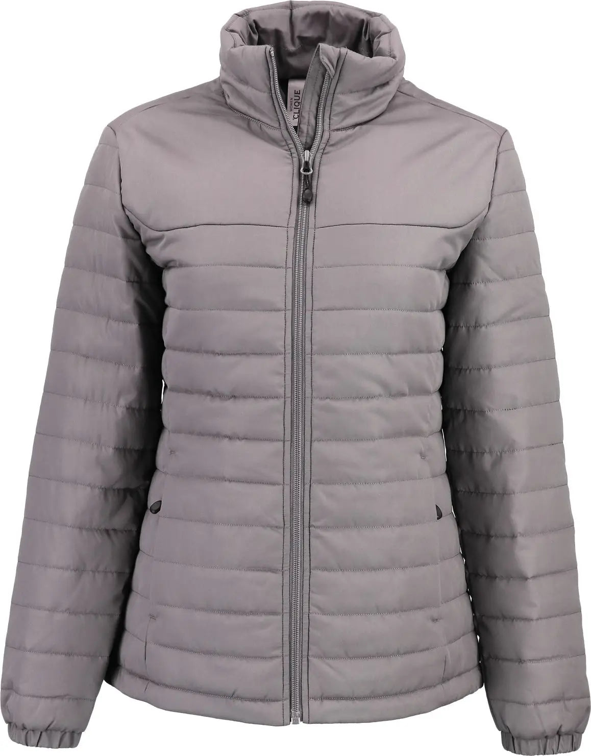 Clique Lqo00063 Elevation Eco Full Zip Womens Puffer Jacket - Pure Slate