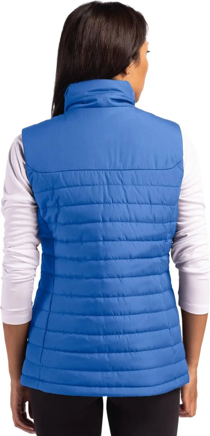 Clique Lqo00064 Elevation Eco Full Zip Womens Puffer Vest - Royal Blue