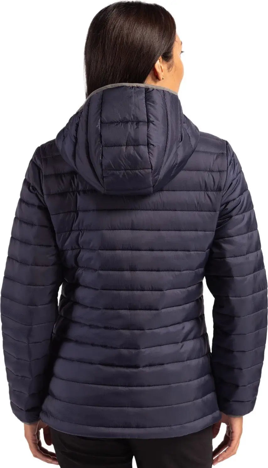 Clique Lqo00065 Valhalla Full Zip Womens Puffer Jacket - Dark Navy