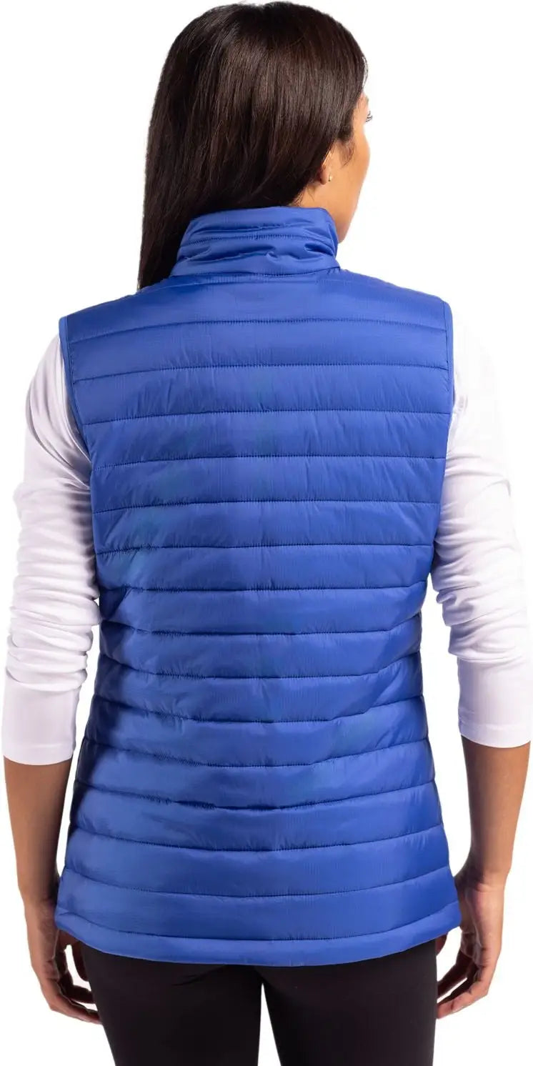 Clique Lqo00066 Valhalla Full Zip Womens Puffer Vest - Royal Blue