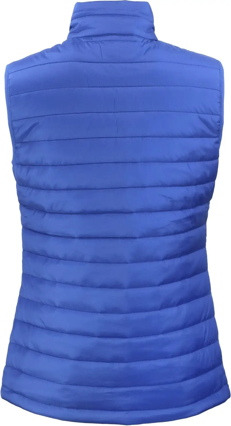 Clique Lqo00066 Valhalla Full Zip Womens Puffer Vest - Royal Blue