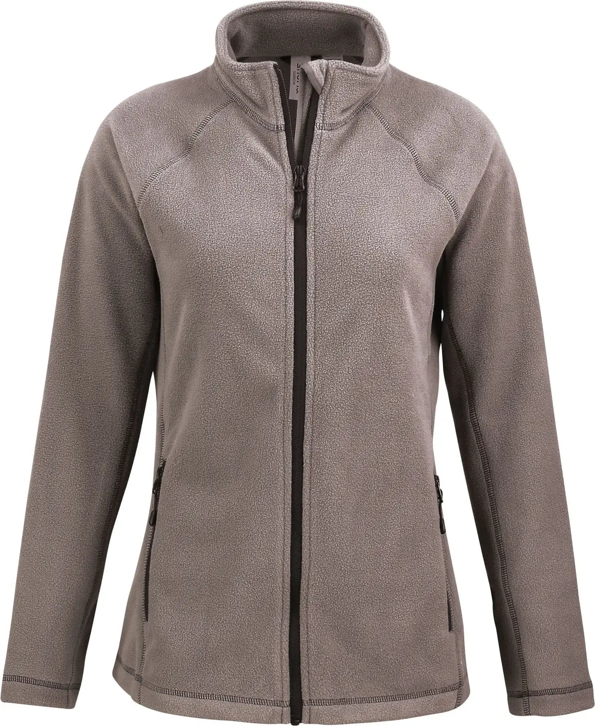 Clique Lqo00067 Powder Fleece Full Zip Womens Jacket - Pure Slate