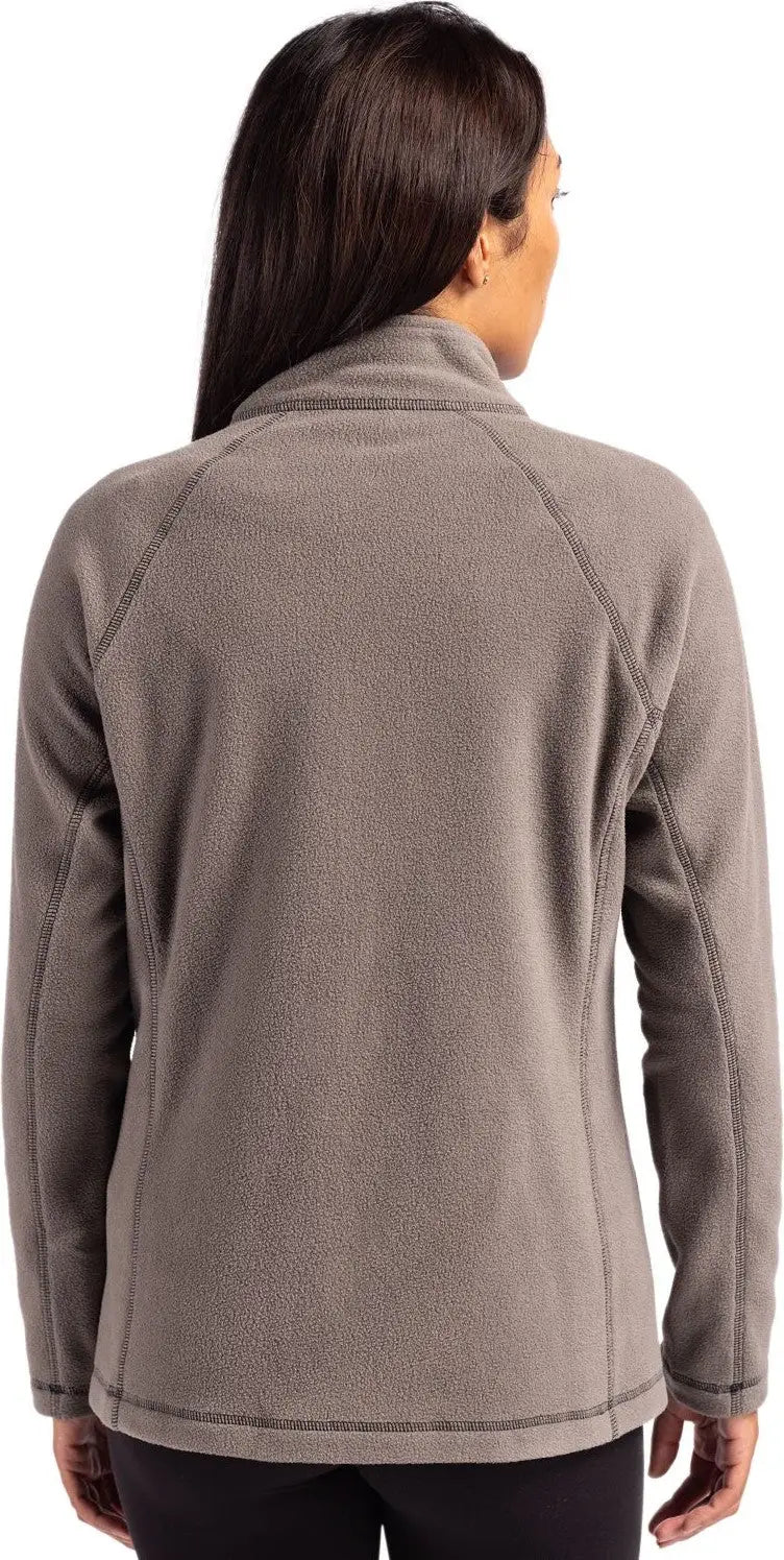 Clique Lqo00067 Powder Fleece Full Zip Womens Jacket - Pure Slate