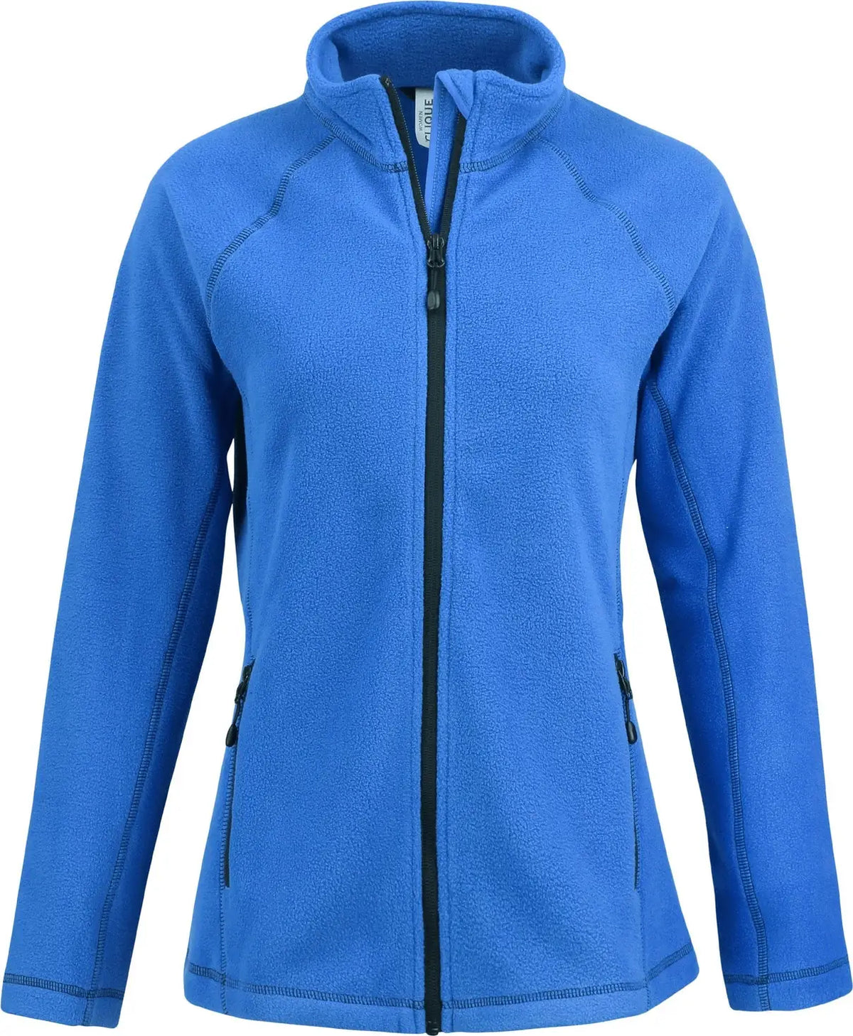 Clique Lqo00067 Powder Fleece Full Zip Womens Jacket - Royal Blue