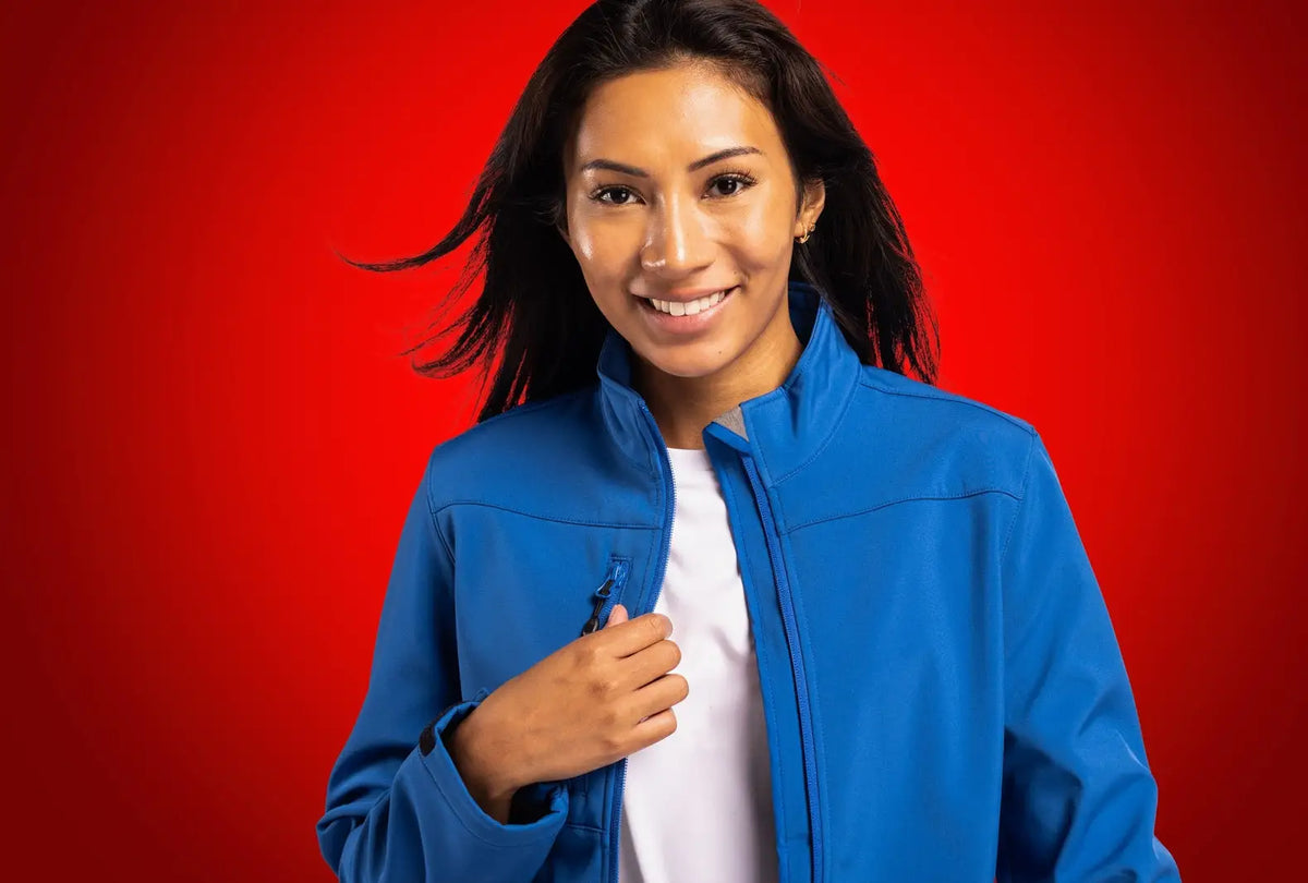 Clique Lqo00070 Tempest Waterproof Full Zip Womens Softshell Jacket - Royal Blue