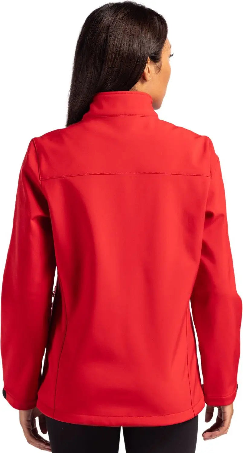 Clique Lqo00070 Tempest Waterproof Full Zip Womens Softshell Jacket - Red