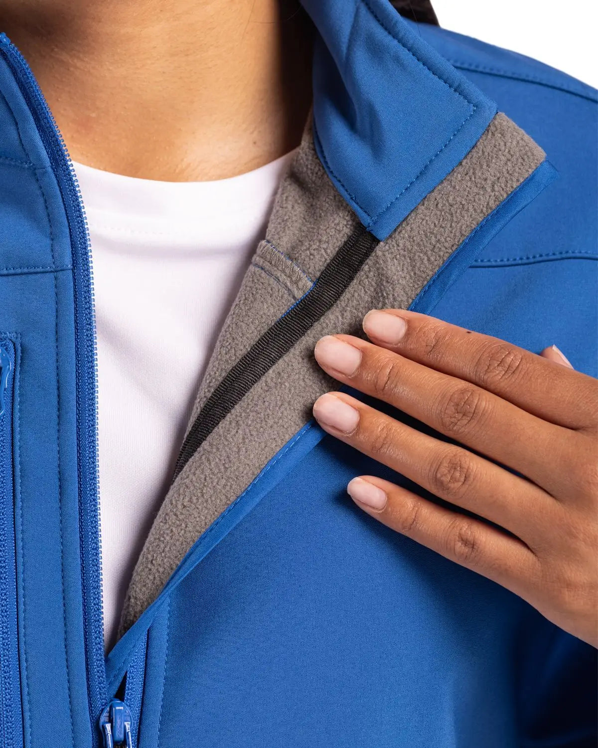 Clique Lqo00070 Tempest Waterproof Full Zip Womens Softshell Jacket - Royal Blue