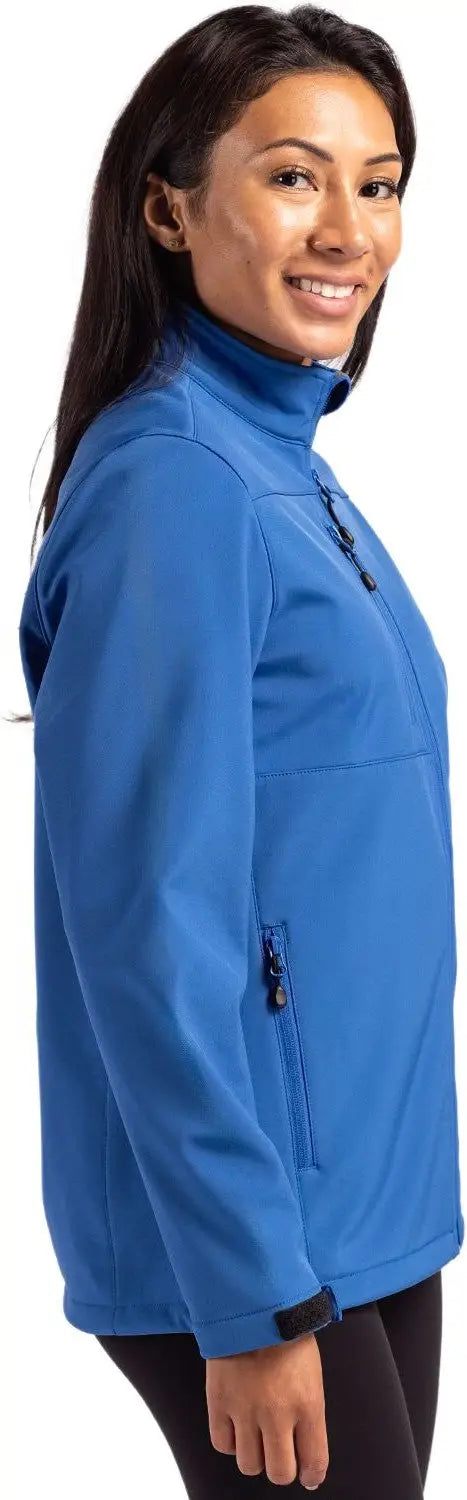 Clique Lqo00070 Tempest Waterproof Full Zip Womens Softshell Jacket - Royal Blue
