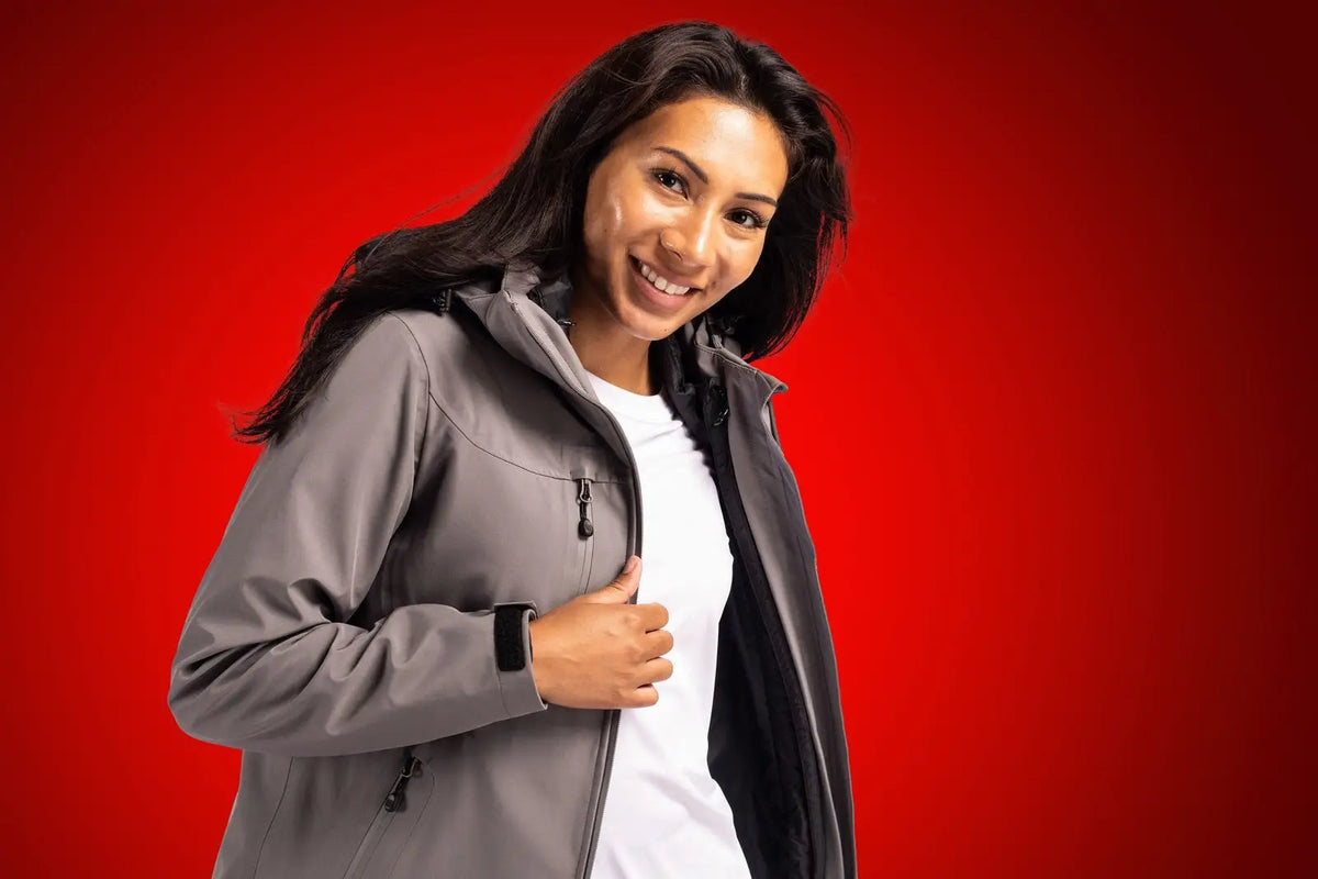 Clique Lqo00071 Cornice 3-in-1 Waterproof Parka + Inner Layer Full Zip Womens Jacket System - Pure Slate