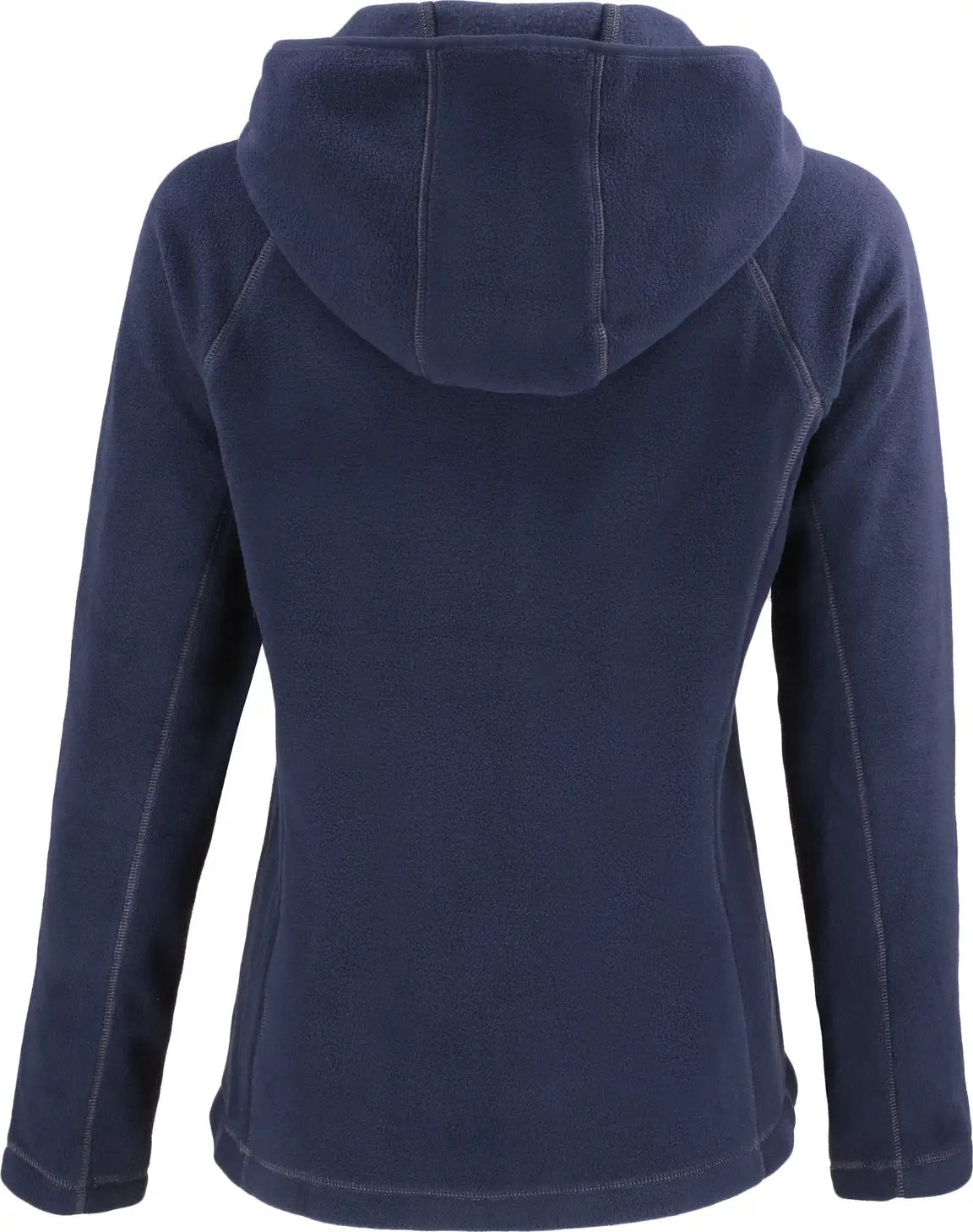 Clique Lqo00073 Powder Recycled Fleece Womens Half Zip Hooded Pullover - Dark Navy