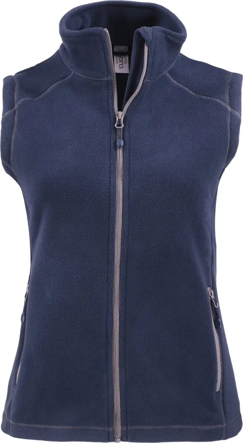 Clique Lqo00074 Powder Recycled Fleece Womens Vest - Dark Navy