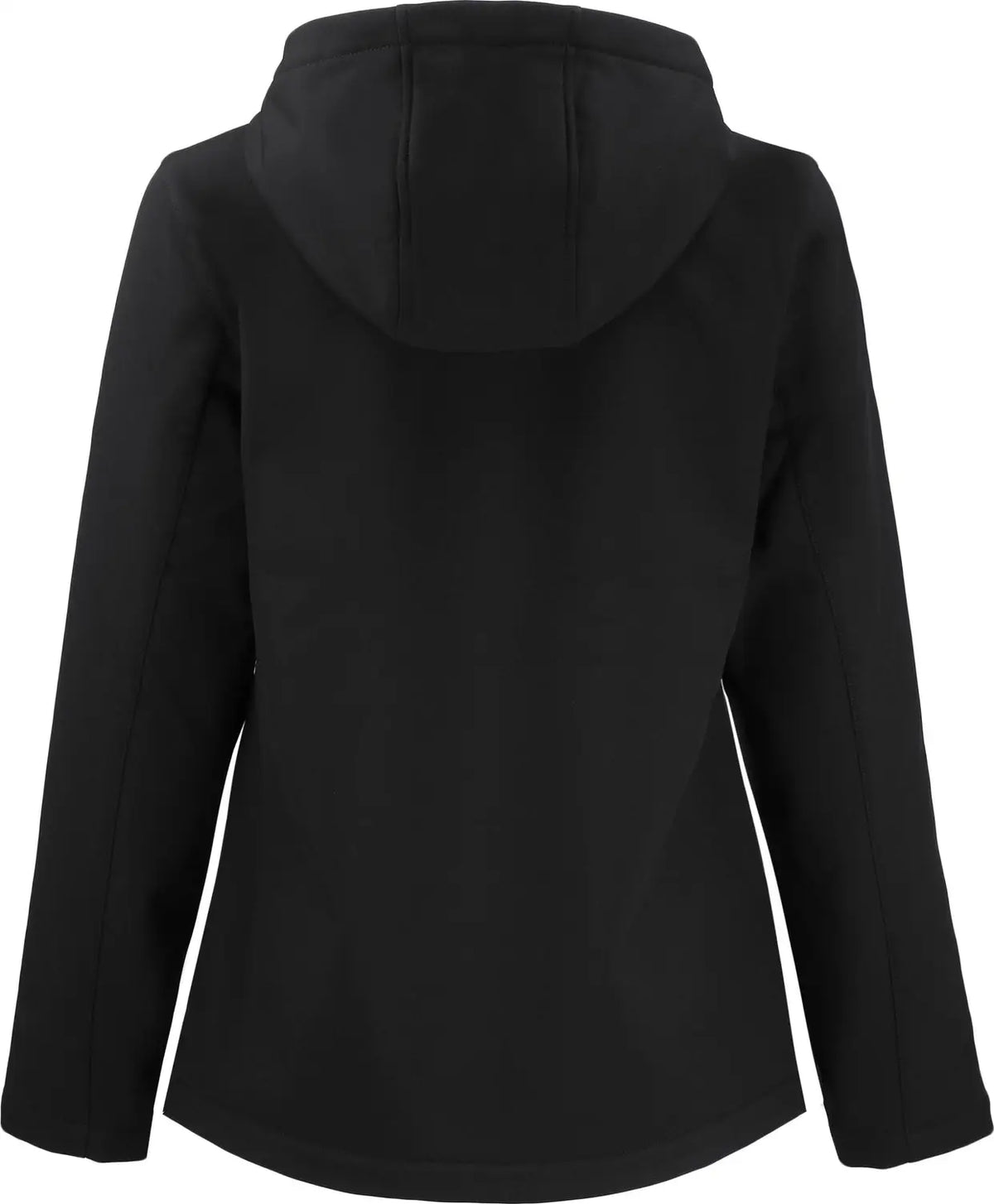 Clique Lqo00075 Tempo Recycled Stretch Softshell Womens Hooded Jacket - Black Royal Blue