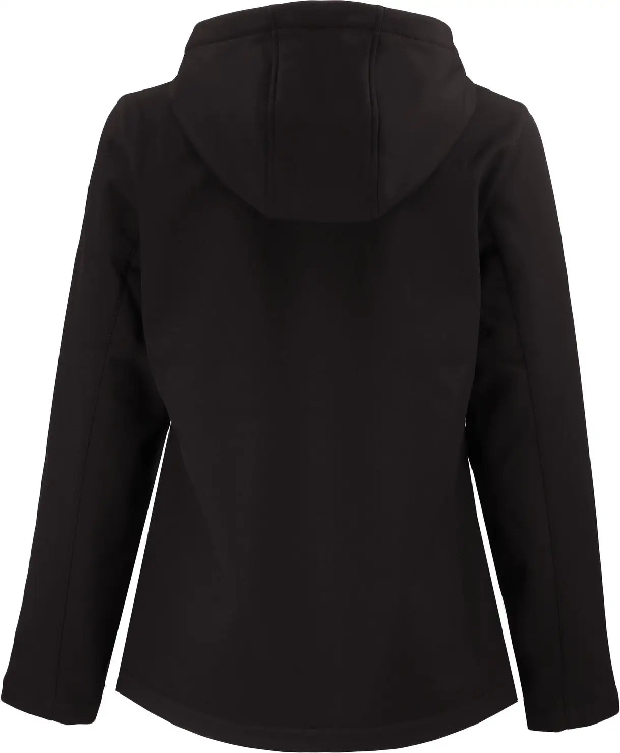 Clique Lqo00075 Tempo Recycled Stretch Softshell Womens Hooded Jacket - Black Pure Slate