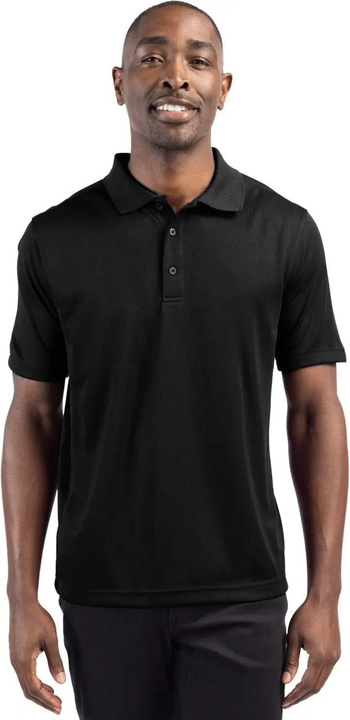 Clique Mqk00023 Ice Pique Mens Short Sleeve Tech Polo - Black - Adult s
