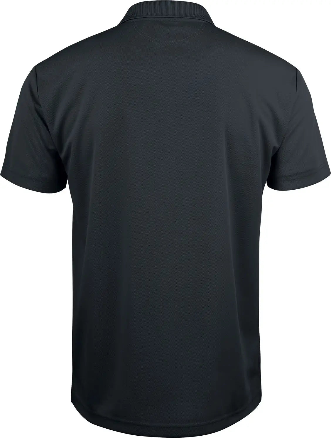 Clique Mqk00023 Ice Pique Mens Short Sleeve Tech Polo - Black